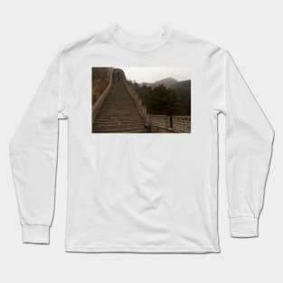 The Great Wall Of China At Badaling - 6 © Long Sleeve T-Shirt